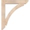 Ekena Millwork Thorton Slat Smooth Bracket w/ Offset Brace, Douglas Fir, 7 1/2"W x 40"D x 44"H BKT0806X40X44THR06SDF - alternate 4